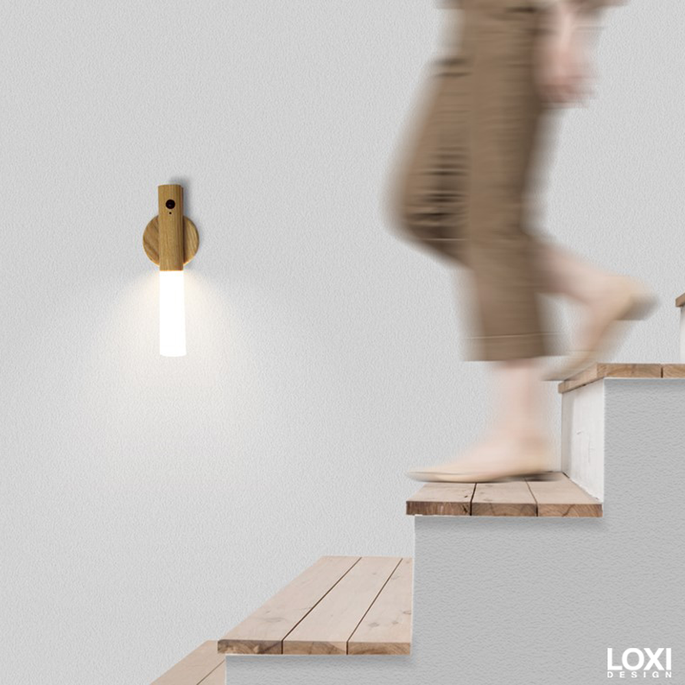 Loxi Design™ Wood Minimalist Light