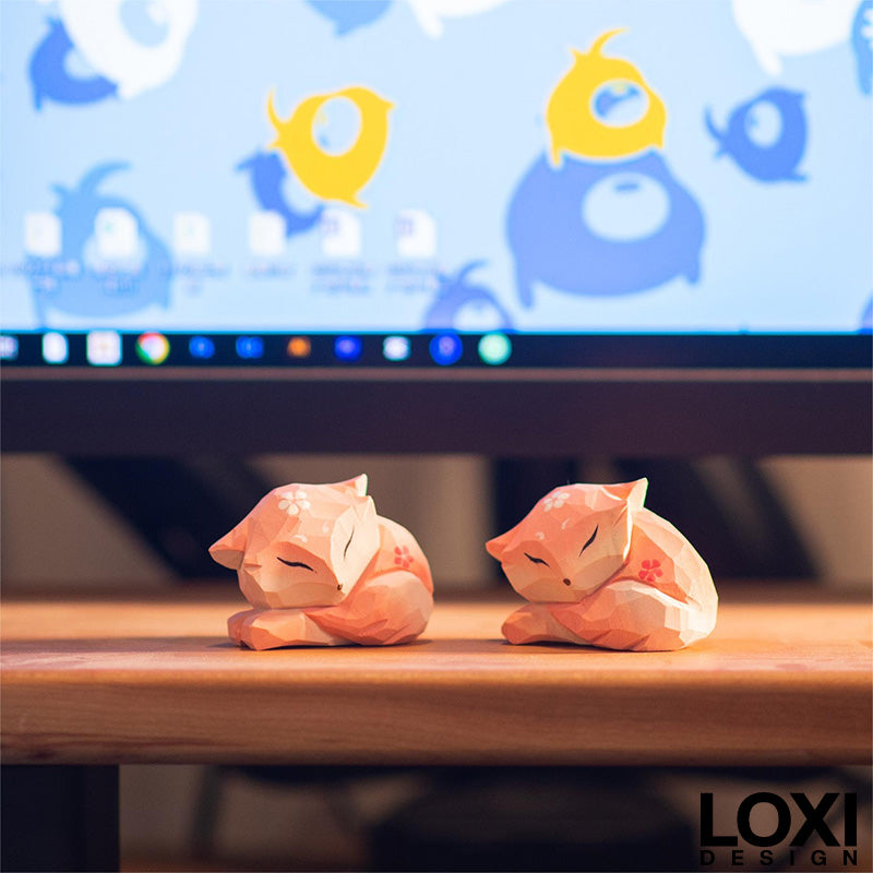 Loxi Design™ Handcrafted Lucky Fox