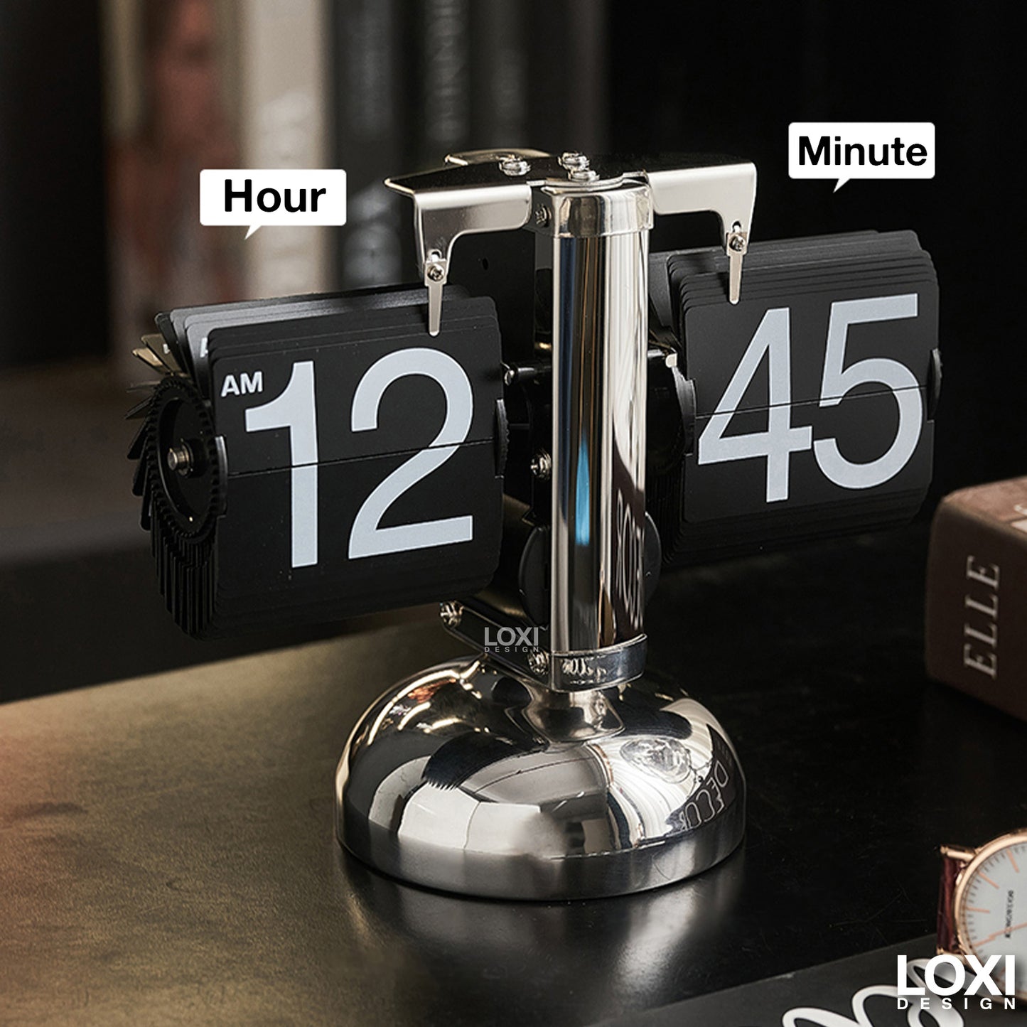 LoxiDesign™ Retro Clock