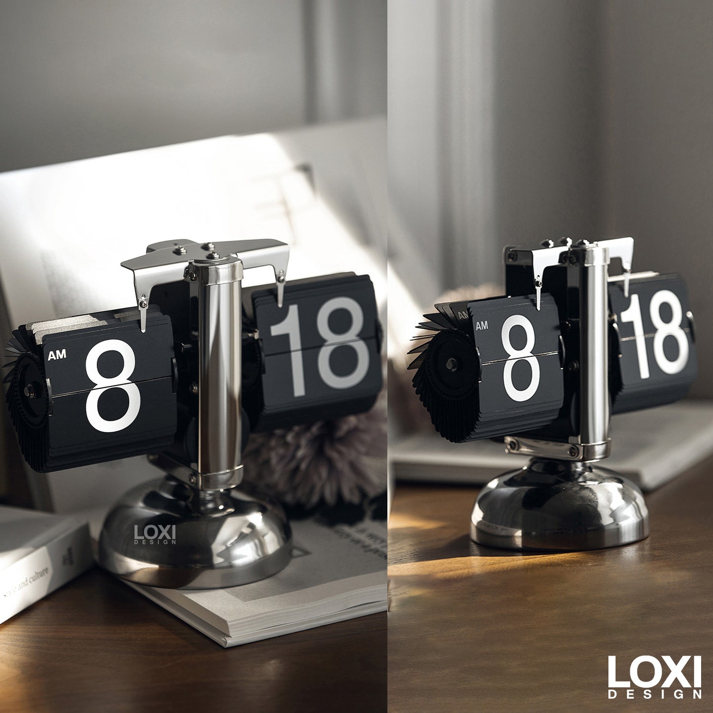 LoxiDesign™ Retro Clock