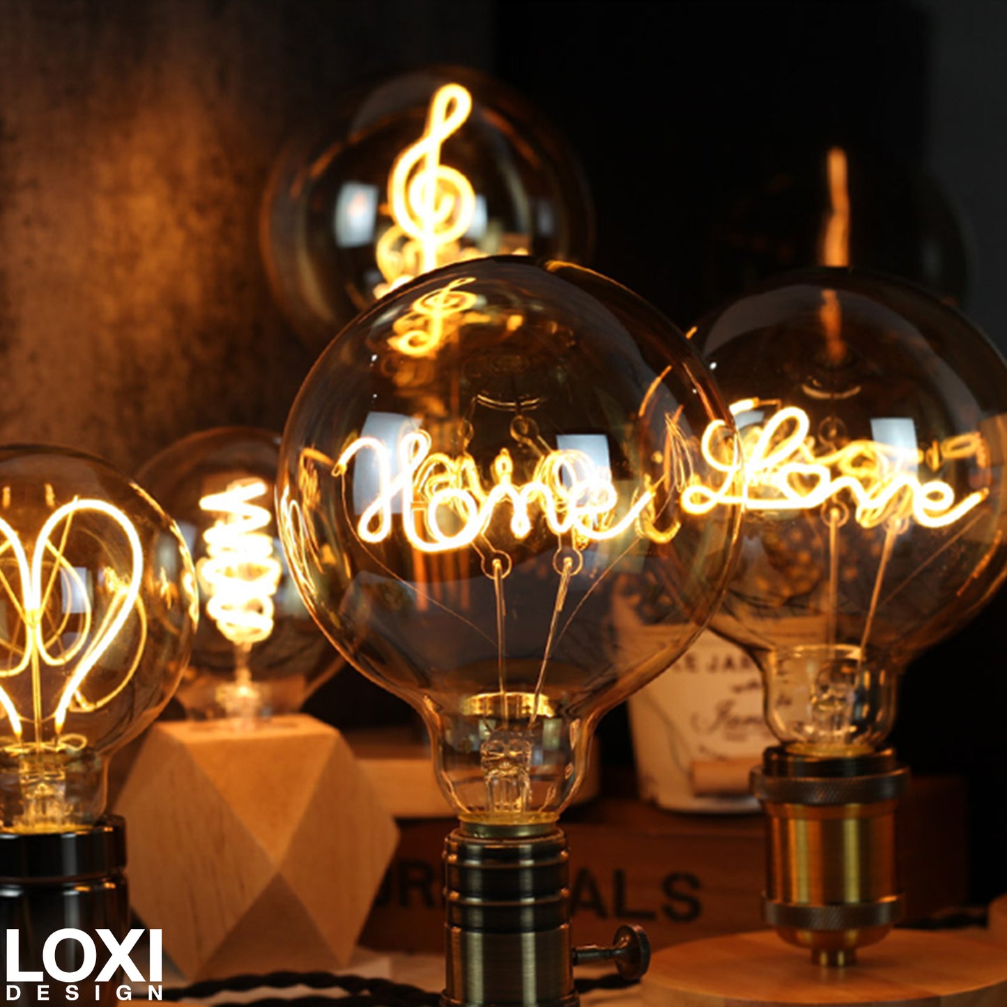 LoxiDesign™ Edison Light Bulb