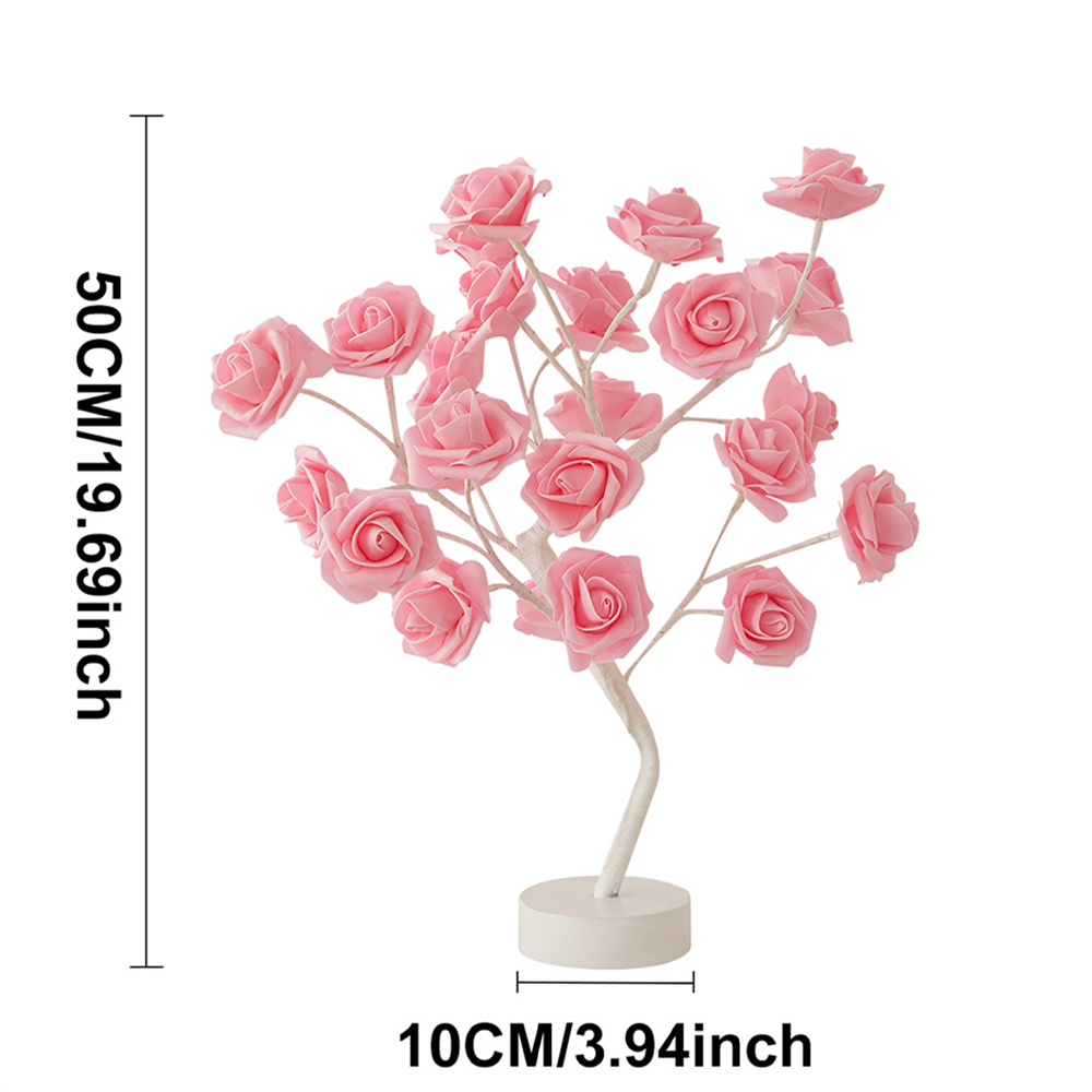 Pink tree lamp deals