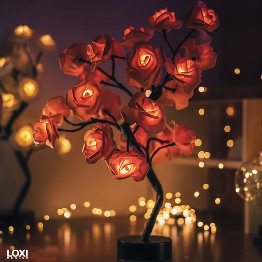 Loxi Design™ Forever Rose Tree Lamp