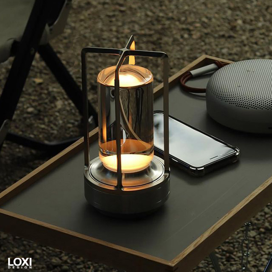 Loxi Design™ Vintage Rechargable Oil Lamp
