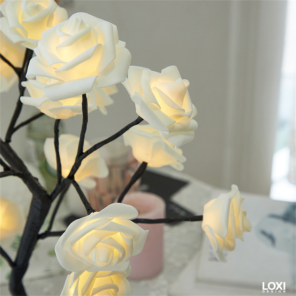 Light up rose tree deals