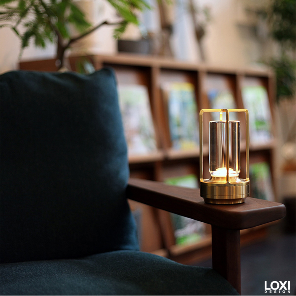 Loxi Design™ Vintage Rechargable Oil Lamp