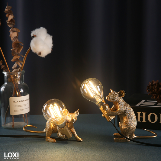 LoxiDesign™ Nordic Mouse Lamp